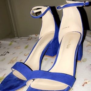 Royal Blue Heels